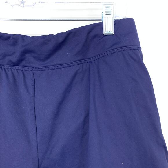 SOLD Lands End Swim Short Bottom Womens Size 10 Navy Blue - Picture 4 of 6